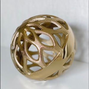 Gold Sphere Decor